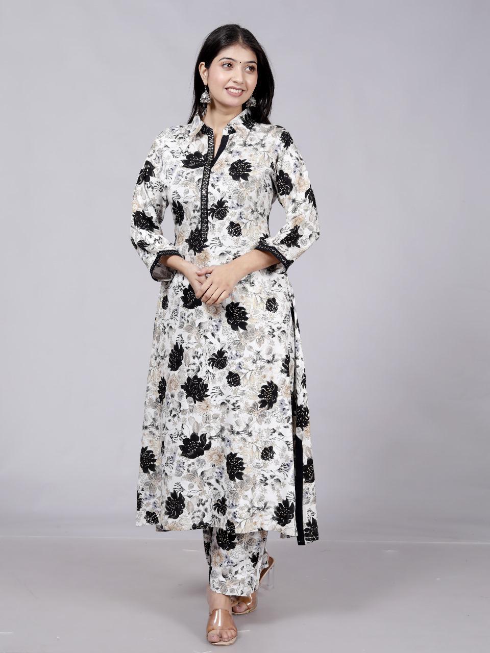 Kurti With Plazo Set