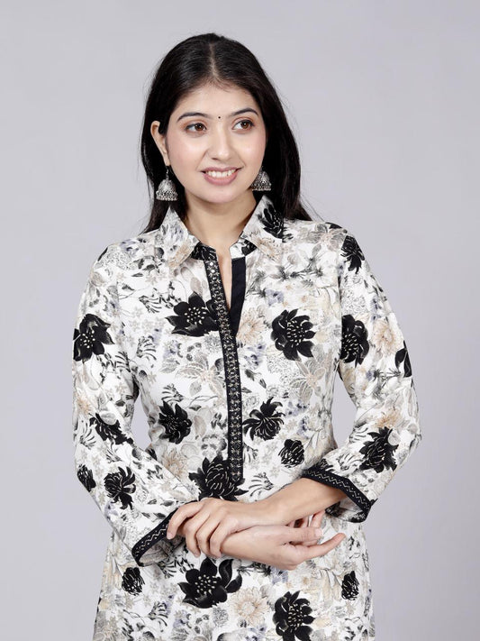 Kurti With Plazo Set