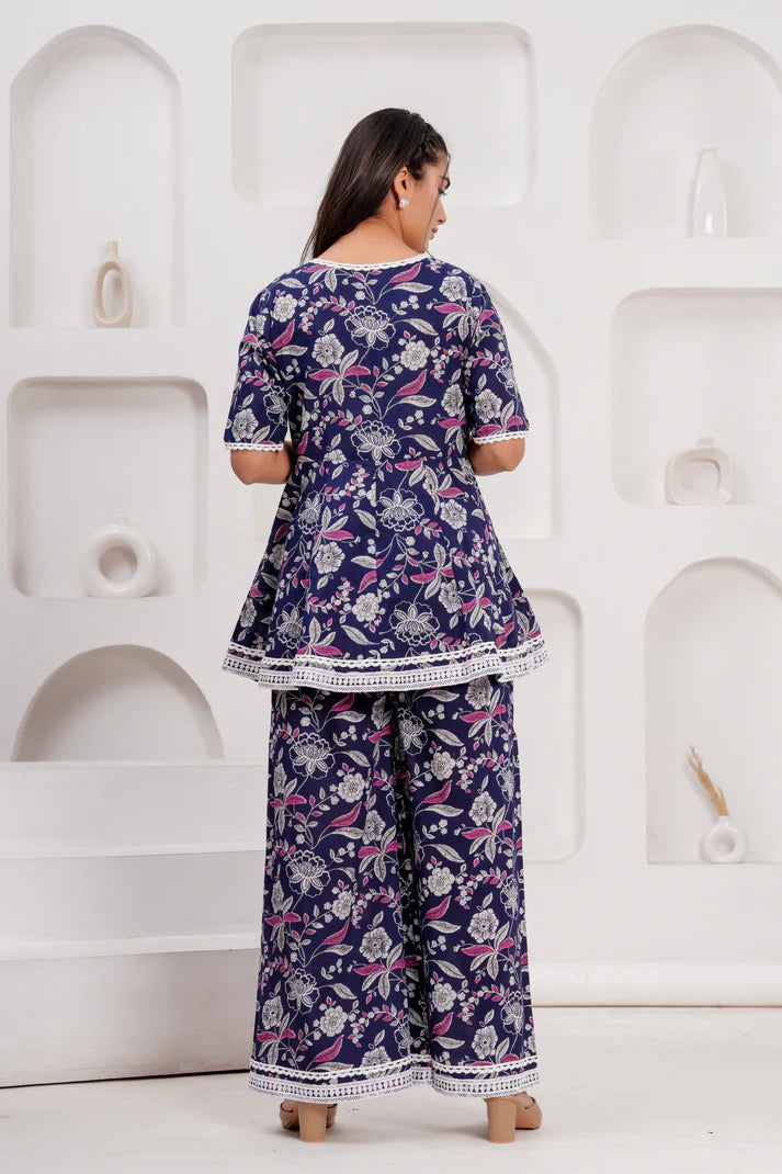 Co-ord (BLUE PRINTED)