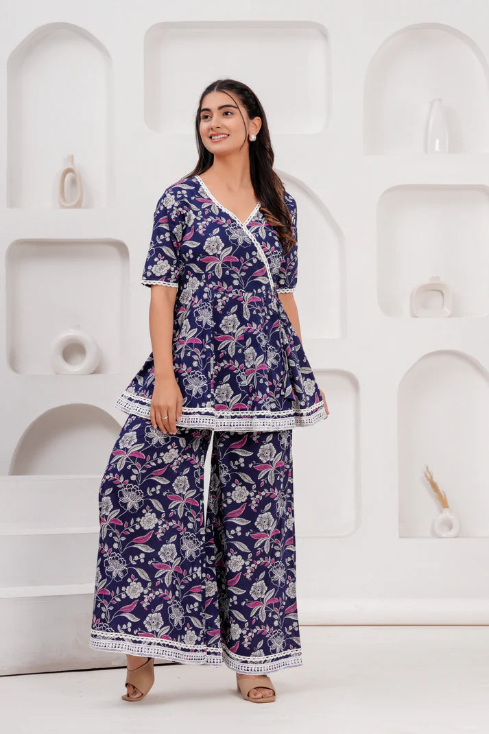 Co-ord (BLUE PRINTED)