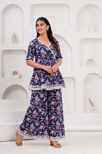 Co-ord (BLUE PRINTED)