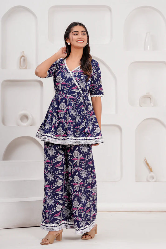 Co-ord (BLUE PRINTED)