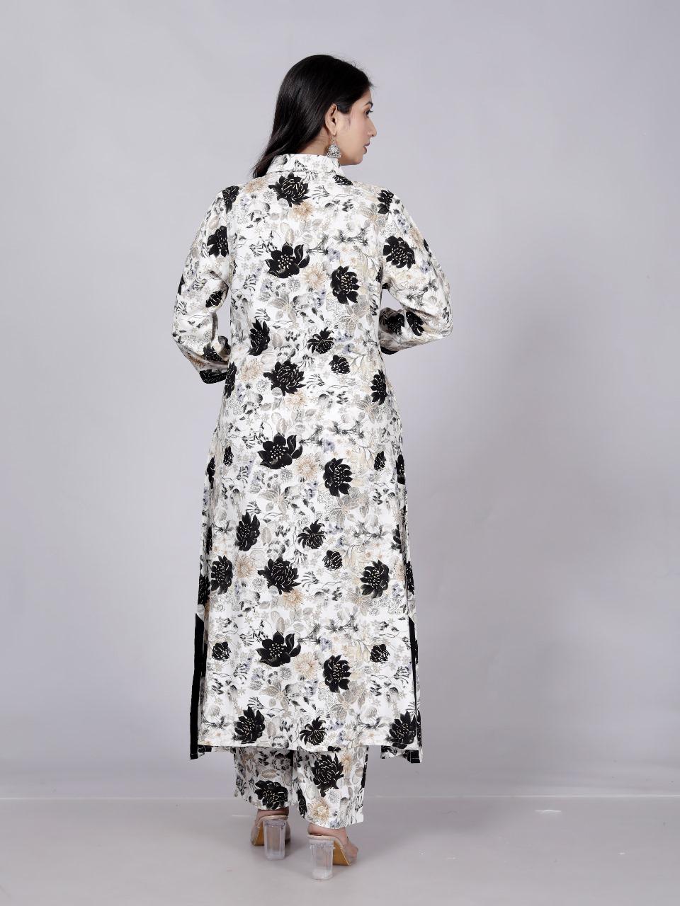 Kurti With Plazo Set