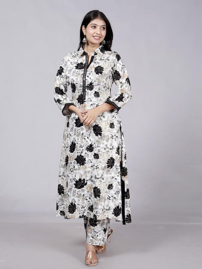 Kurti With Plazo Set