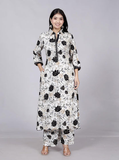 Kurti With Plazo Set