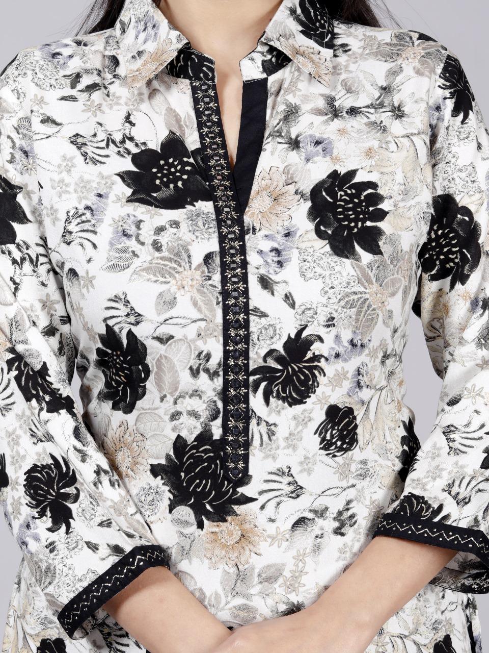 Kurti With Plazo Set