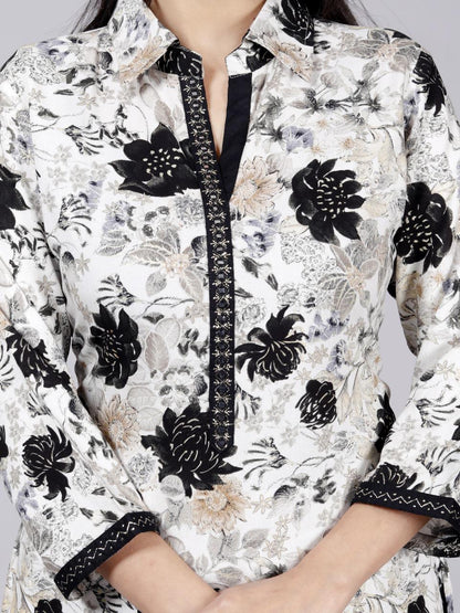 Kurti With Plazo Set