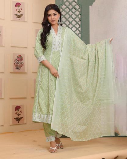 Anarkali Kurti With Dupatta Sets